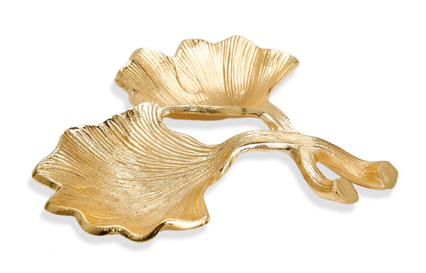Gold 2 Branch candy Dish