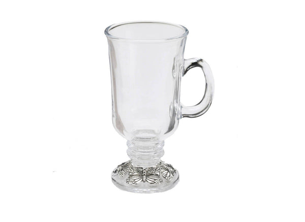 Arthur Court Butterfly glass Mugs